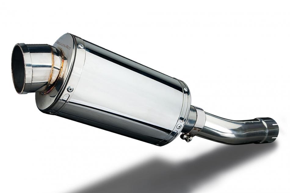 SUZUKI GSX650 F 2007-2016 Echappement Silencieux 225mm Ovale Inox PISTE