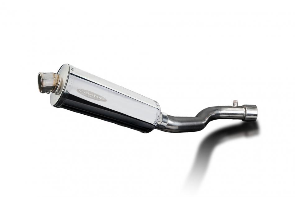 SUZUKI GSXR1000 2007-08 Echappement Dï¿½CAT Silencieux 350mm Ovale Inox