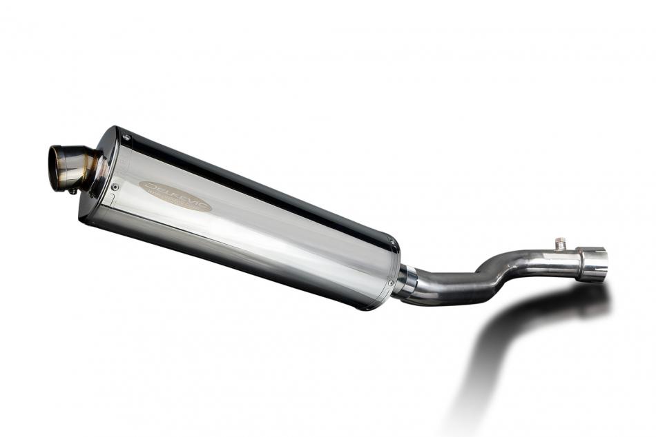 SUZUKI GSXR1000 2007-08 Echappement DECAT Silencieux 450mm Ovale Inox