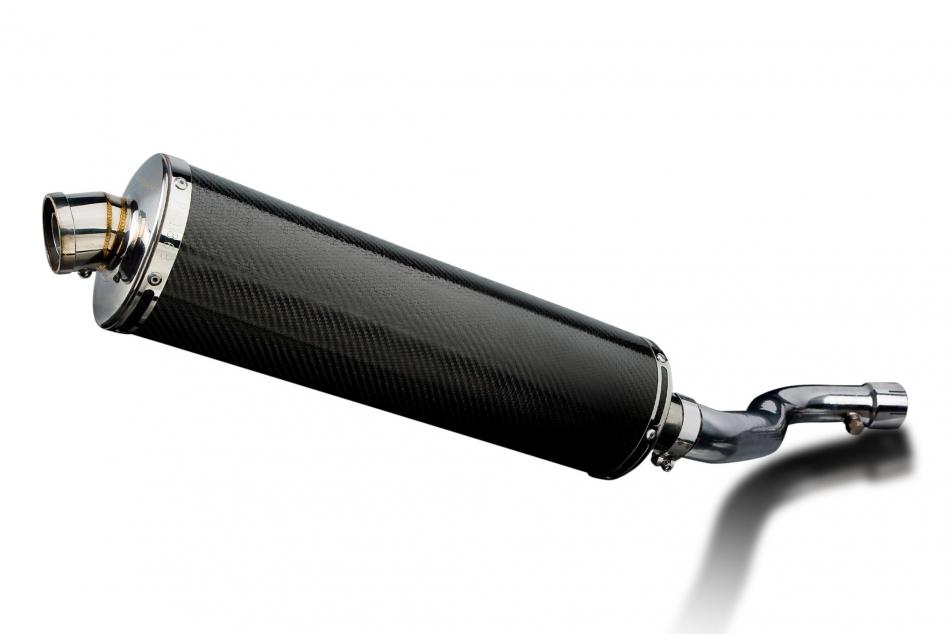 SUZUKI GSXR1000 2007-08 Echappement DECAT Silencieux 450mm Ovale Carbone