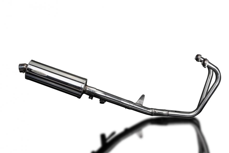 HONDA CB500 SPORT 1994-2003 Echappement Complet 2-1 350mm Ovale Inox