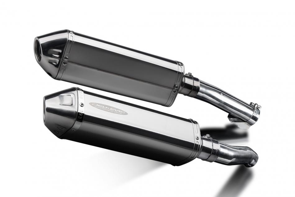 KAWASAKI Z1000SX ABS 2010-2019 Echappement Silencieux 320mm Tri-Ovale Inox