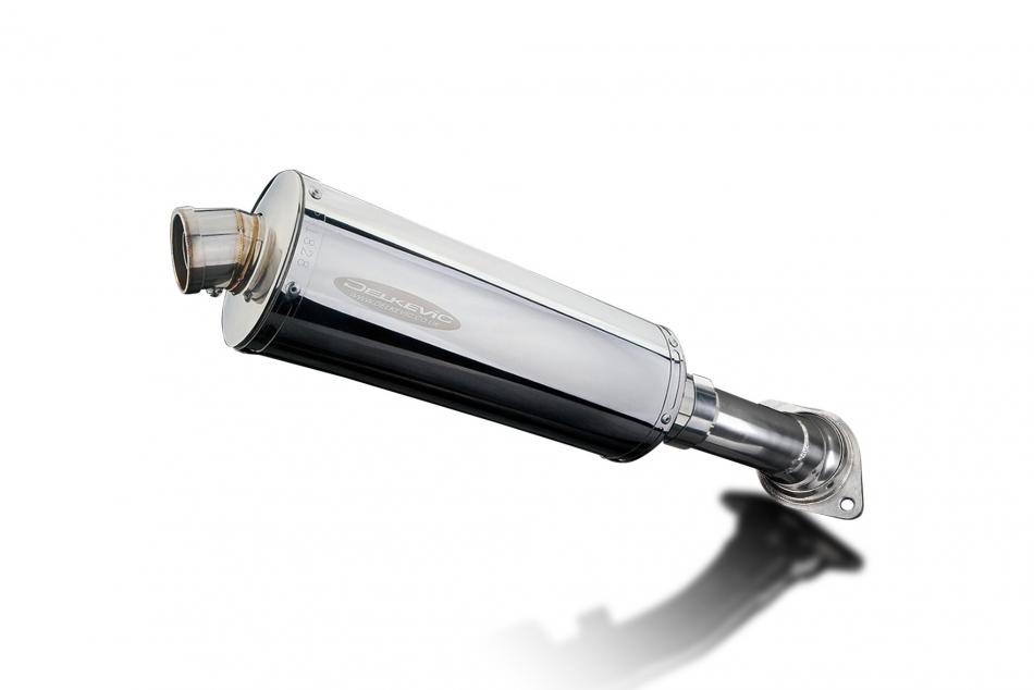 HONDA VFR750 1990-1993 Echappement Silencieux 350mm Ovale Inox