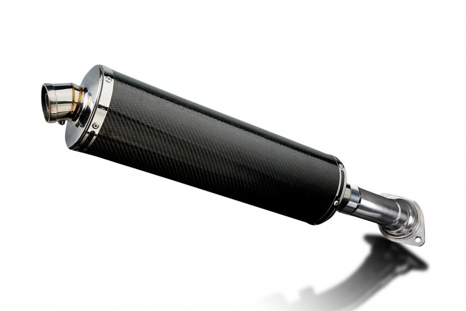 HONDA VFR750 1990-1993 Echappement Silencieux 450mm Ovale Carbone