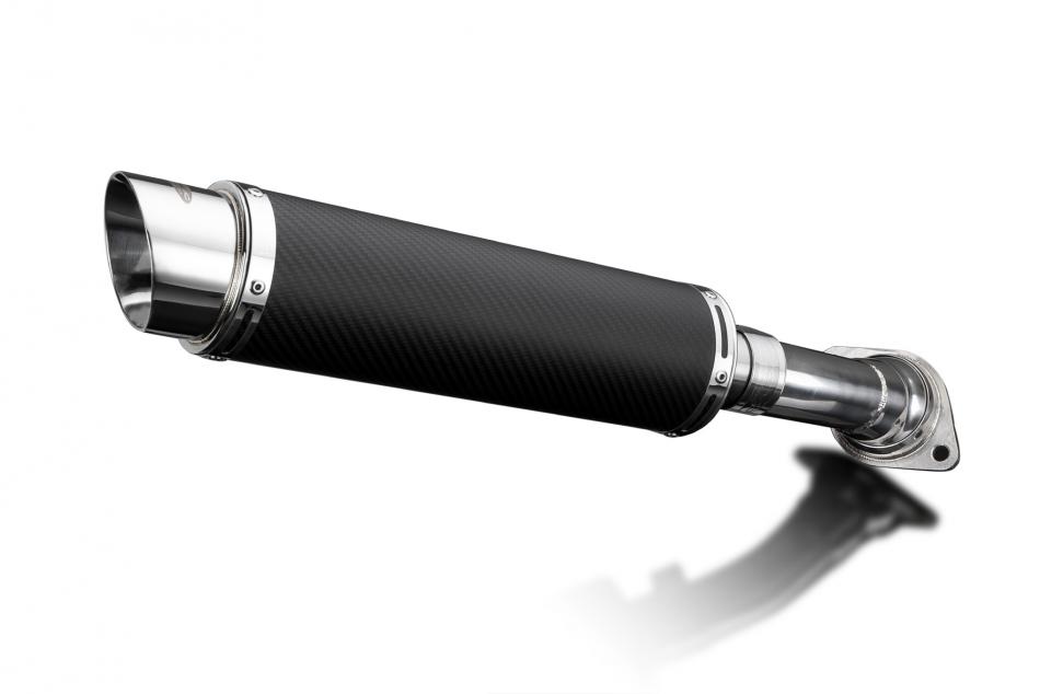Honda VFR750 1990-1993 Echappement KIT-Silencieux 350mm Rond Carbone