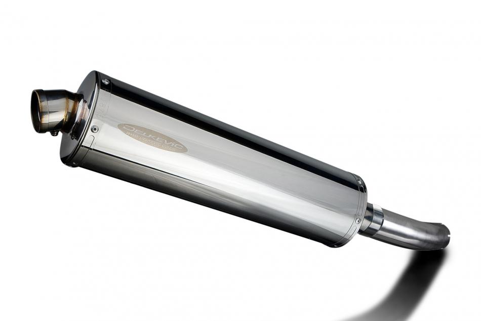 SUZUKI GSX-S750 GSR750 2011-2019 Echappement Silencieux 450mm Ovale Inox