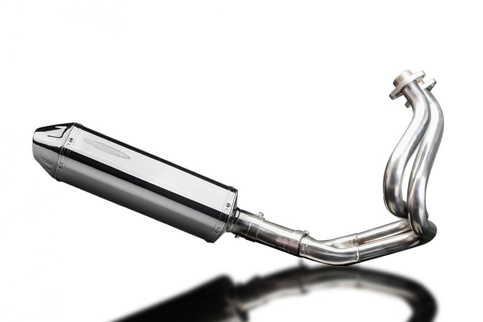 KAWASAKI ER6N ER6F 2012-2016 Echappement Complet 2-1 Pot 320mm Tri-Ovale Inox