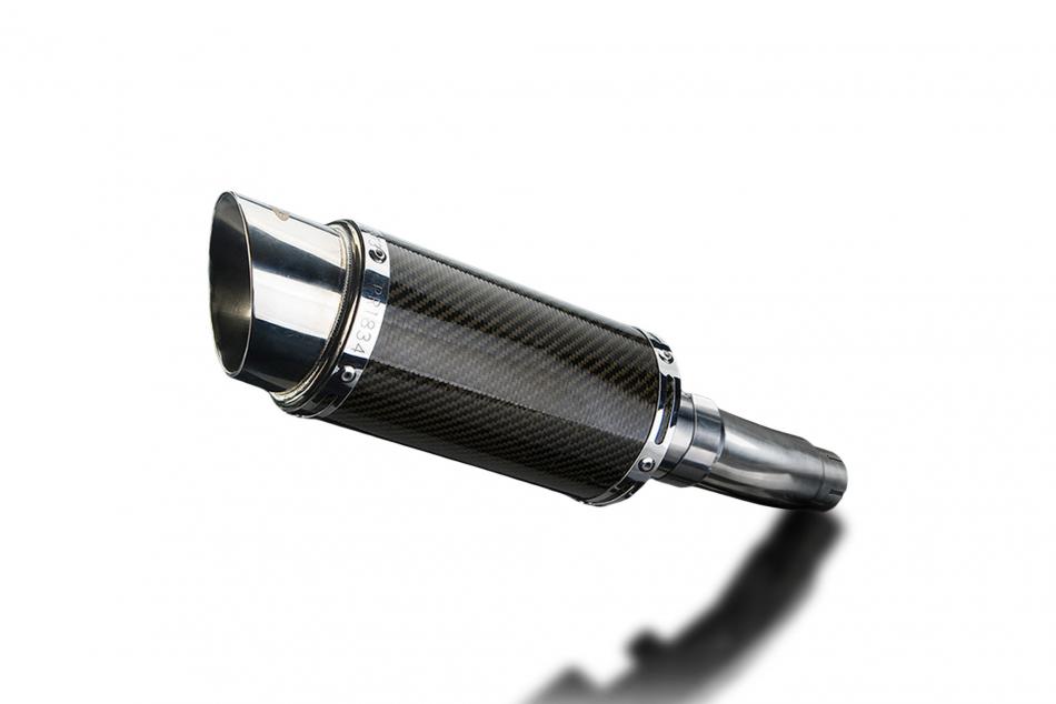 SUZUKI SFV650 GLADIUS 2009-16 Echappement Silencieux 200mm Rond Carbone PISTE