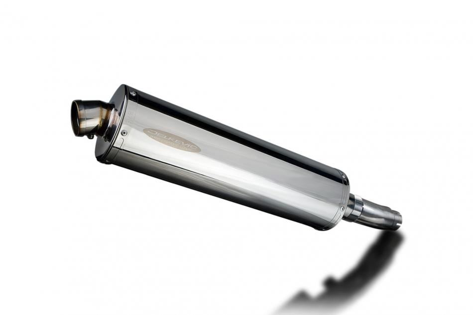 SUZUKI SFV650 GLADIUS 2009-2016 Echappement Silencieux 450mm Ovale Inox