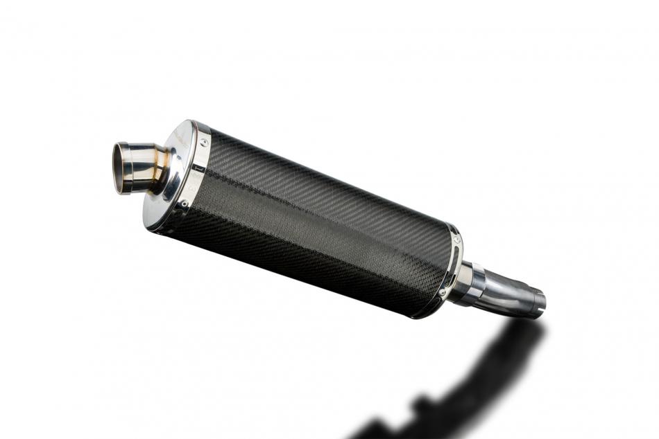 SUZUKI SFV650 GLADIUS 2009-2016 Echappement Silencieux 350mm Ovale Carbone