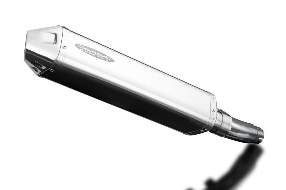 Suzuki SFV650 Gladius 2009-2016 Echappement KIT-Silencieux 420mm Tri-Ovale Inox