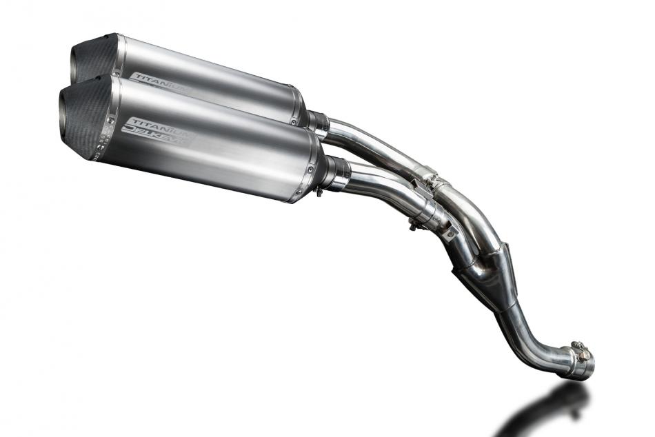 Yamaha YZF-R1 YZFR1 2009-2014 Echappement KIT-Silencieux 343mm X-Ovale Titane