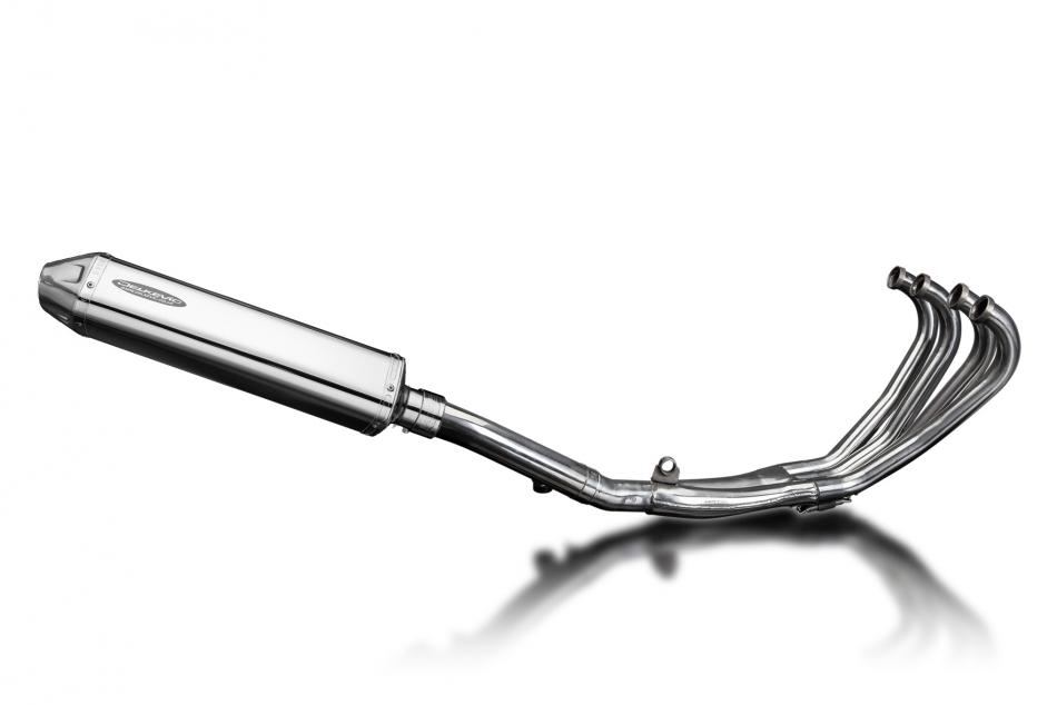Honda CBR600 FH FJ FK FL 87-90 Echappement 4-1 Silencieux 420mm Tri-Ovale Inox
