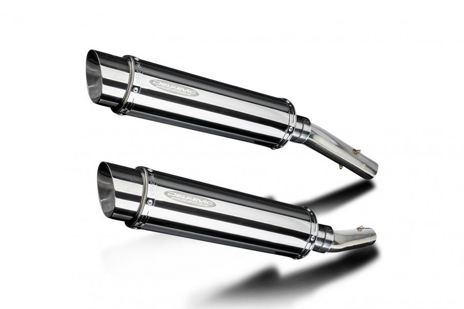 APRILIA RSV1000 R FACTORY 2004-2010 Echappement Silencieux 350mm Rond Inox