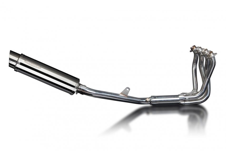 HONDA CBR1100XX BLACKBIRD 1996-2009 Echappement Complet 4-1 Pot 350mm Rond Inox