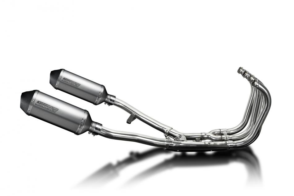 Suzuki GSX1400 2001-2004 Echappement Complet 4-2 Silencieux 260mm X-Ovale Titane