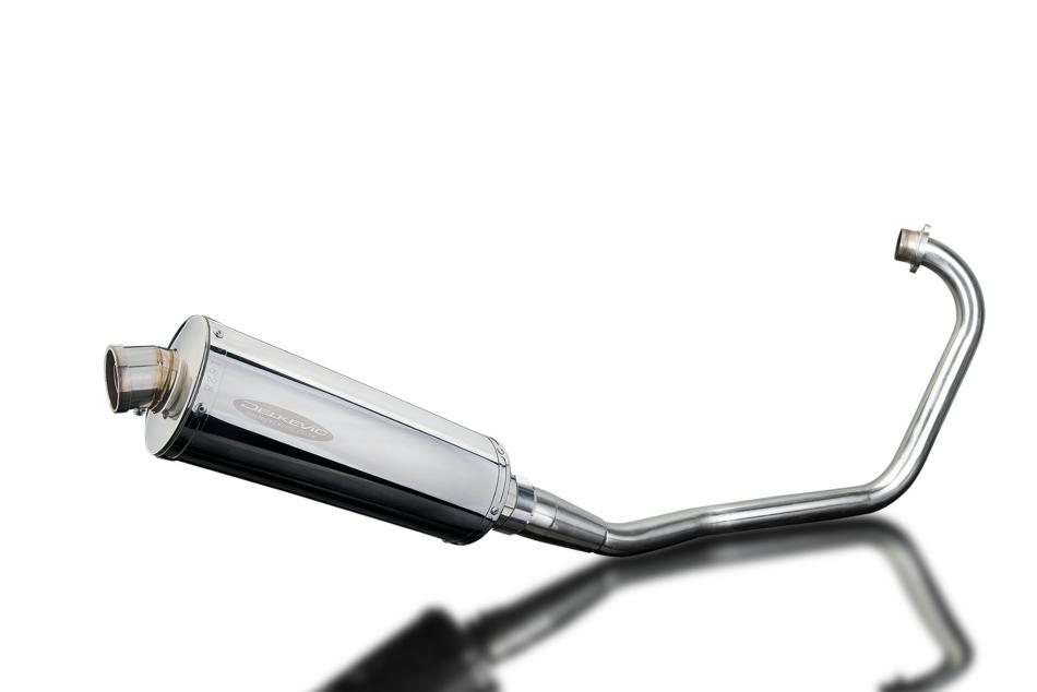 HONDA CBF125 2008-2015 Echappement Complet Silencieux 350 Ovale Inox