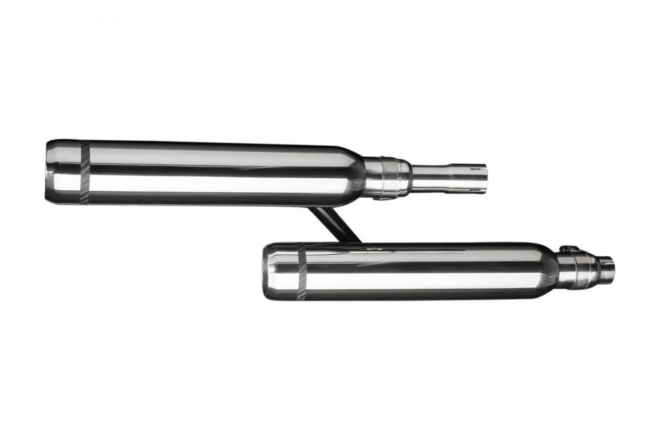 HONDA VT1100C2 2000-2007 Echappement CUSTOM Silencieux 410mm BULLNOSE