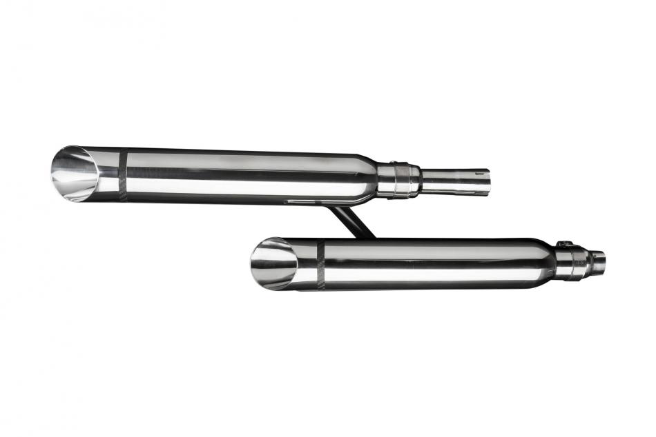 HONDA VT1100C2 2000-2007 Echappement CUSTOM Silencieux 410mm SLASHCUT