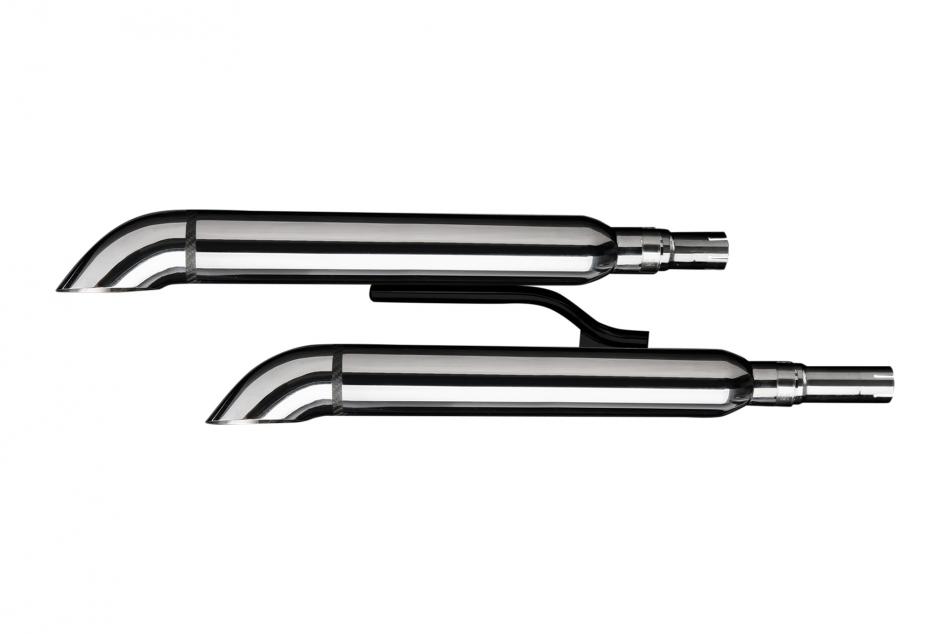 YAMAHA XV1700 ROAD STAR 2004-2007 Echappement CUSTOM Silencieux 550mm TURNOUT