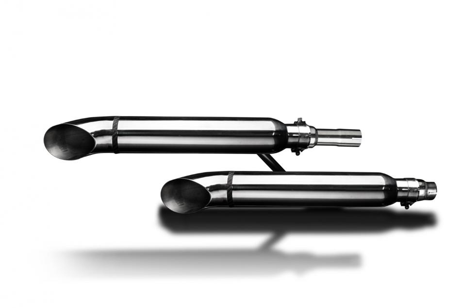 HONDA VT1100C2 2000-2007 Echappement Silencieux Custom 410mm TURNOUT