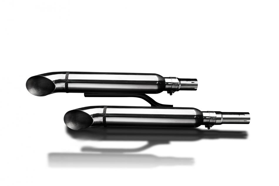 YAMAHA XV1700 Road Star 2004-2007 Echappement Silencieux Custom 410mm TURNOUT