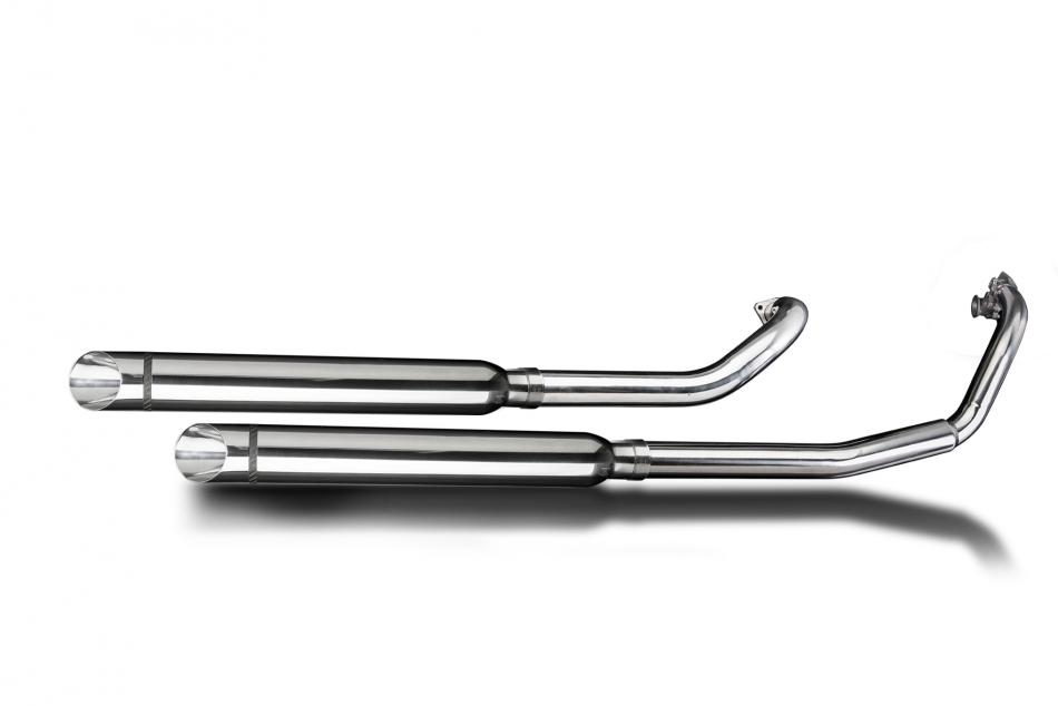 YAMAHA XVS650A Dragstar Classic 04-16 Echappement Complet 2-2 550 Custom SLASHCUT