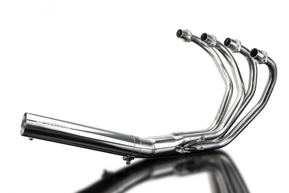 HONDA CB350F CB350 FOUR 72-74 Echappement Complet Inox 4-1 Classique Court-Droit