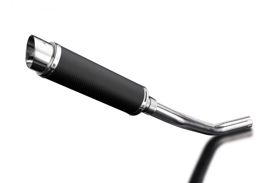 Suzuki GSXR600 K6-K7 2006-2007 Echappement KIT-Silencieux 350mm Rond Carbone