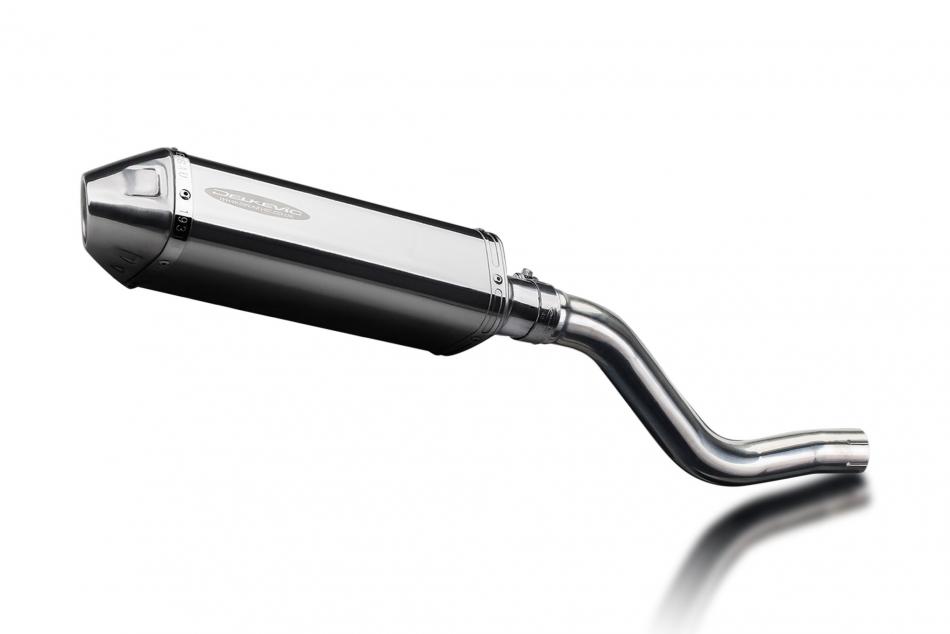 Kawasaki KLR650E 2008-2024 Echappement Silencieux 320mm Tri-Ovale Inox