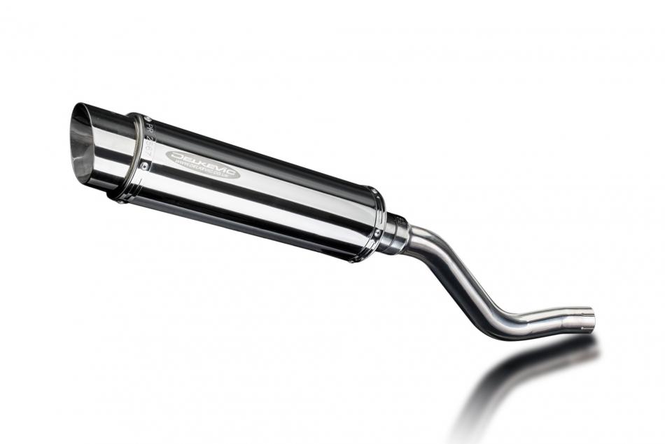 Kawasaki KLR650E 2008-2024 Echappement Silencieux 350mm Rond Inox