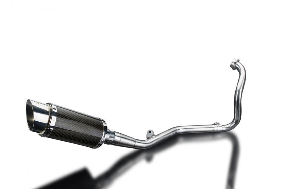 YAMAHA YZF-R125 2014-2016 Echappement Complet DECAT 200mm Rond Carbone PISTE
