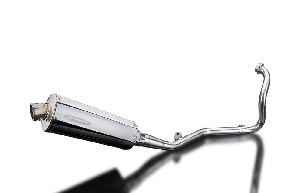 YAMAHA YZF-R125 2014-2016 Echappement Complet DECAT 350mm Ovale Inox