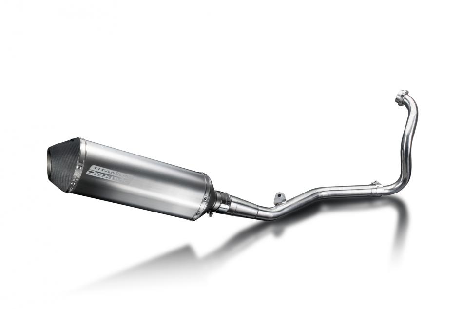 Yamaha YZF-R125 2014-2016 Echappement Complet Silencieux 343mm X-Ovale Titane