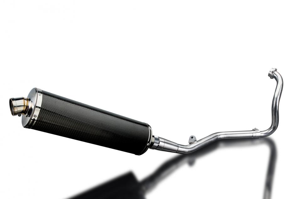 YAMAHA YZF-R125 2014-2016 Echappement Complet Dï¿½CAT Silencieux 450 Ovale Carbon