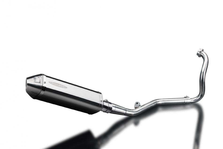 YAMAHA YZF-R125 2014-2016 Echappement Complet DECAT Silencieux320 Tri-Ovale Inox