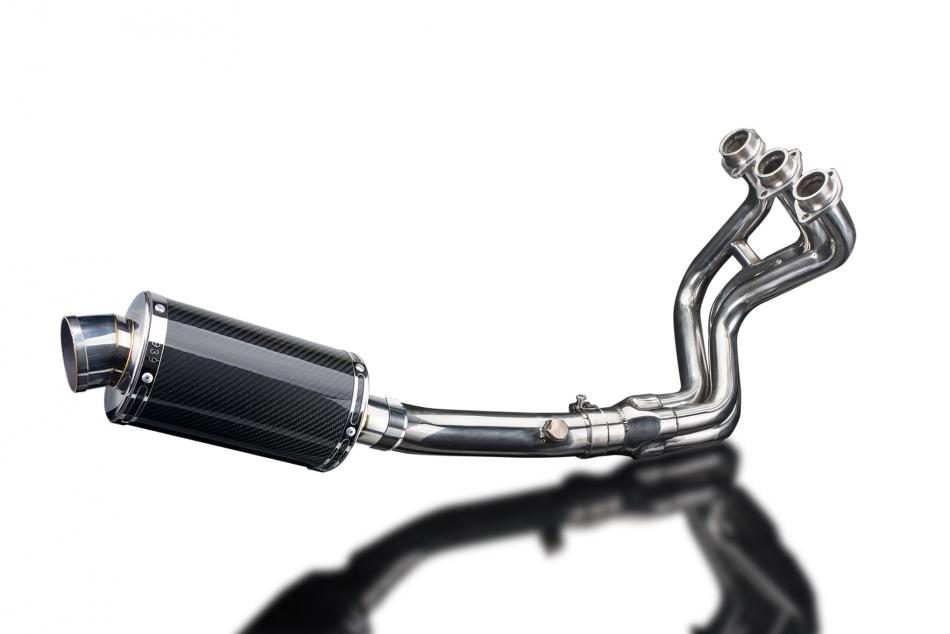 YAMAHA MT09 2015-2020 Echappement Complet 3-1 DECAT 225mm Ovale Carbone PISTE