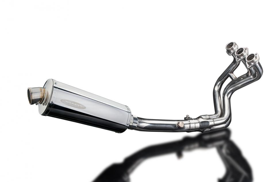 YAMAHA MT09 2015-2020 Echappement 3-1 Complet DECAT 350mm Ovale Inox