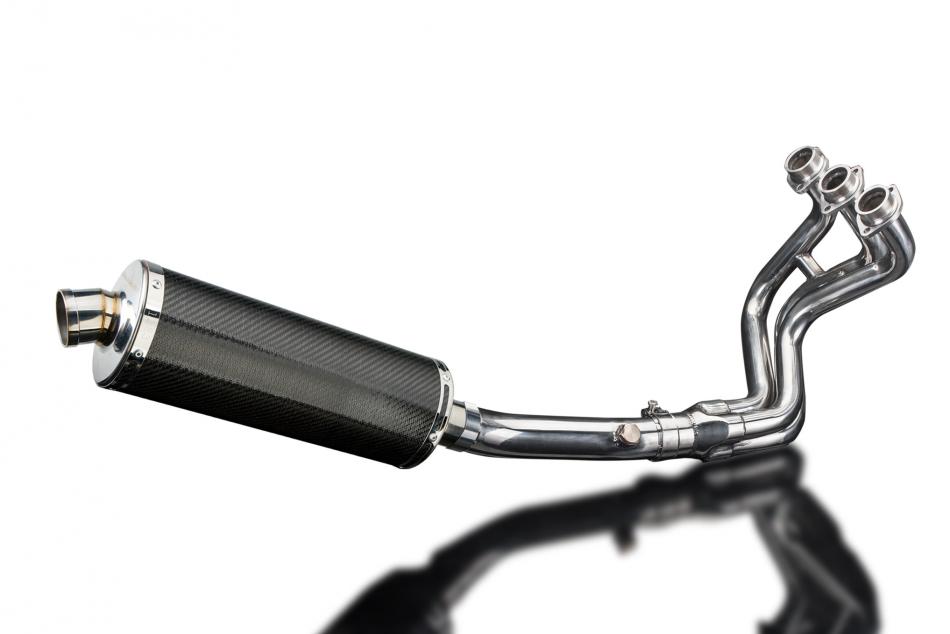 YAMAHA MT09 2015-2020 Echappement 3-1 Complet DECAT 350mm Ovale Carbone