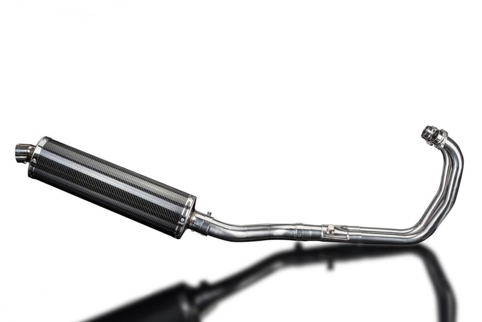 YAMAHA YZF-R3 2015-24 MT03 2017-24 Echappement 2-1 Complet 450 Ovale Carbone