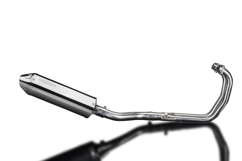 YAMAHA YZF-R3 2015-24 MT03 2017-24 Echappement Complet 2-1 Pot320 Tri-Ovale Inox