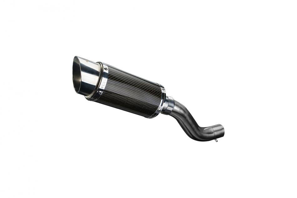 DUCATI SCRAMBLER Full Throttle 800 15-16 Echappement Pot 200 Rond Carbone PISTE