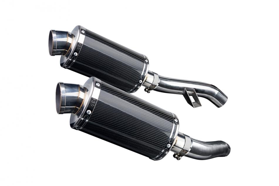 YAMAHA FJR1300 2006-2023 Echappement Silencieux 225mm Ovale Carbone PISTE