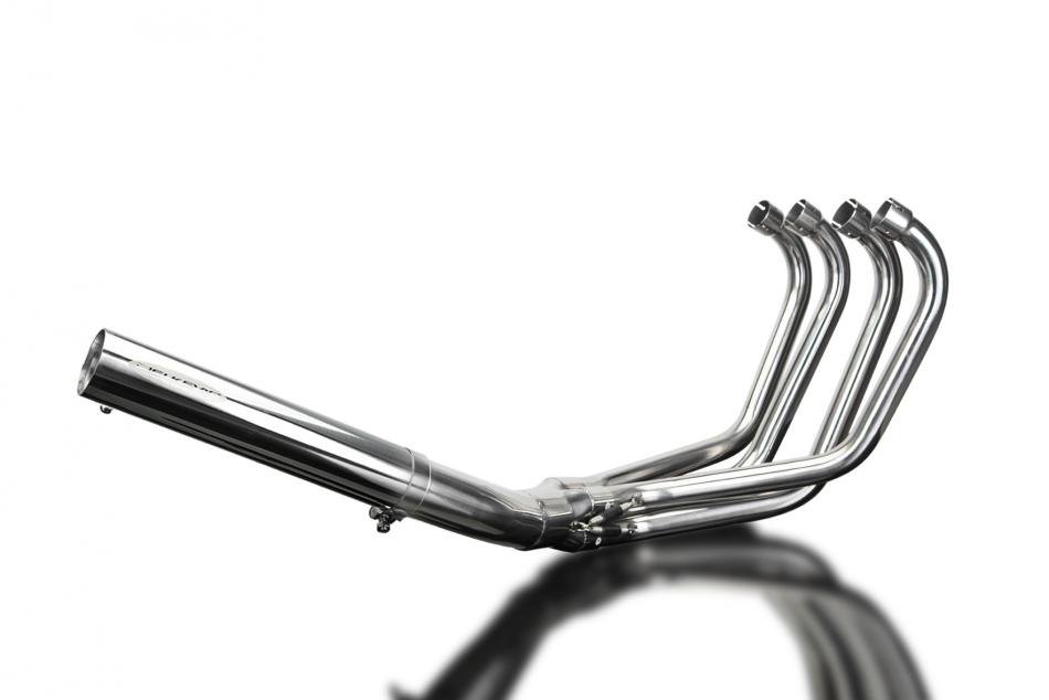 HONDA CB750K SOHC 1969-1976 Echappement Complet 4-1 Inox CLASSIC Court-Droit