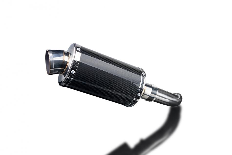 Suzuki SV650 2016-2024 Echappement Silencieux 225mm Ovale Carbone PISTE