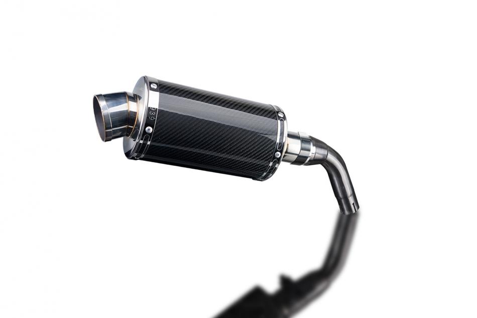 HONDA MSX125 GROM 2013-2015 Echappement Pot 225mm Ovale Carbon PISTE OEM arriere