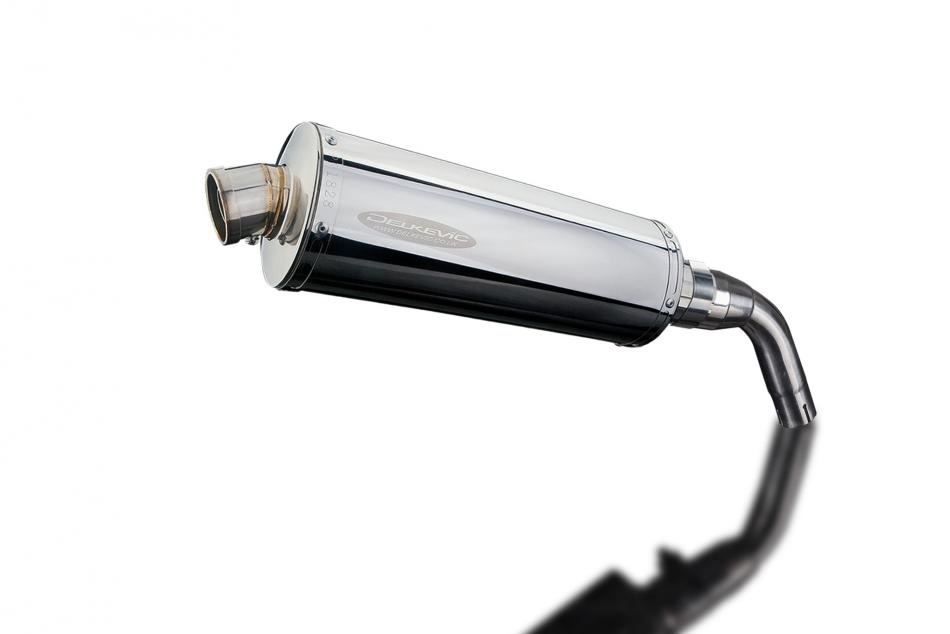 HONDA MSX125 GROM 13-15 KIT-Silencieux 350mm Ovale Inox OEM arriere