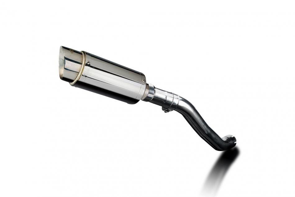 KAWASAKI Z750 2004-2006 Echappement Silencieux 200mm Rond Inox PISTE