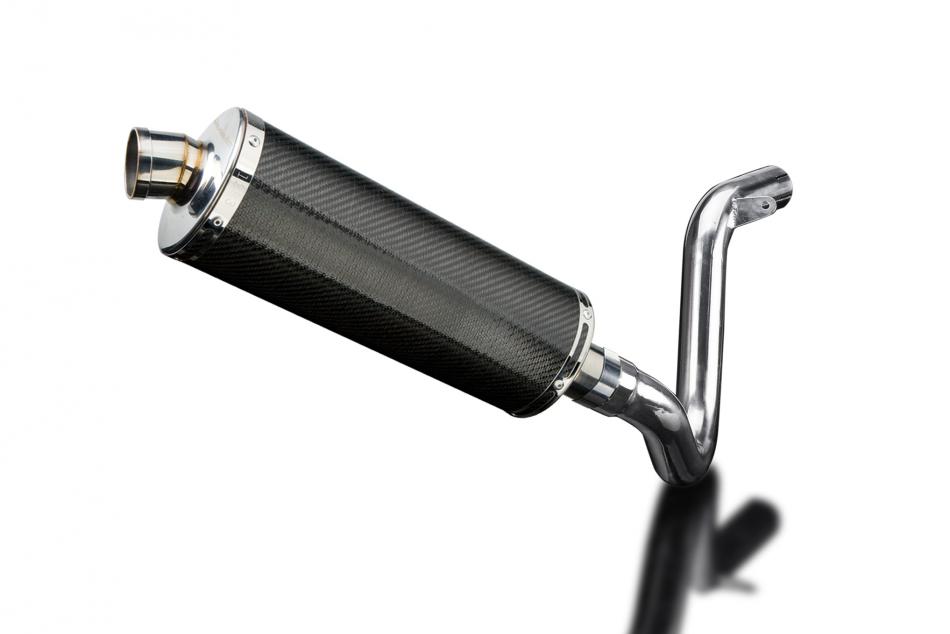 KTM 125 DUKE 200 2011-2015 Echappement DECAT Silencieux 350mm Ovale Carbone