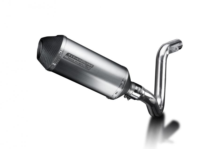 KTM 125 Duke 2011-2016 Echappement KIT-Silencieux 260mm X-Ovale Titane